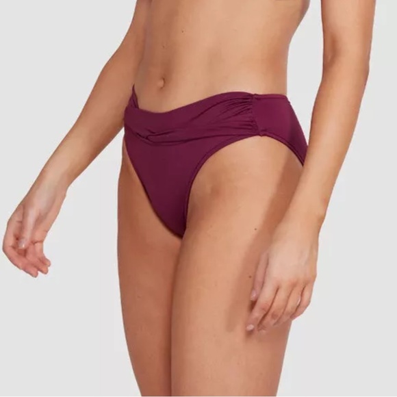 Seafolly Twist Band Hipster Full Coverage Bikini Bottom - Picture 10 of 12